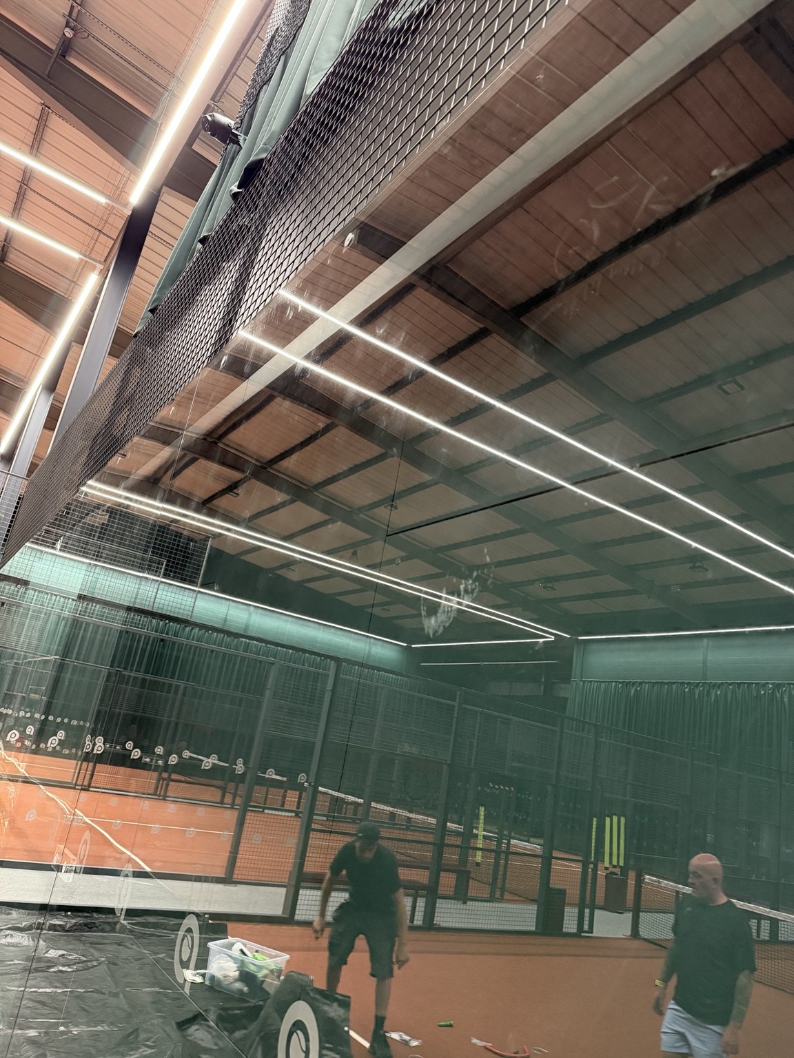 NW Padel Care working at a venue